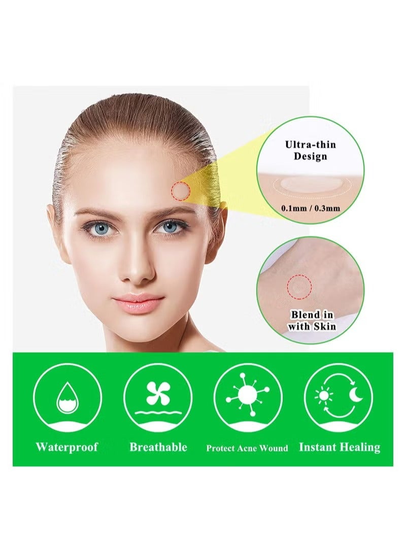 Breylee 66 Count Acne Pimple Patches - Hydrocolloid Transparent Spot Treatment for Face u0026 Body, Fast Absorbing Vegan Cruelty-Free Cover (Two Sizes) - Image 4