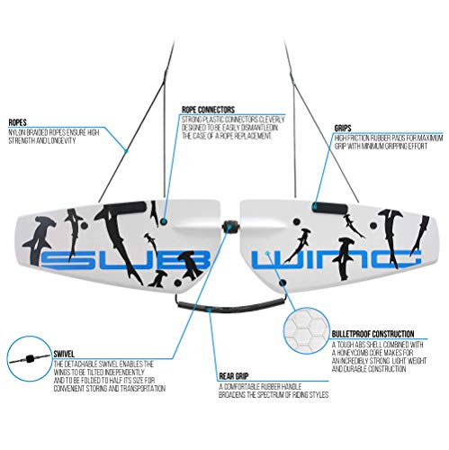 Subwing Fly Under Water Water Sport Towable for Boats Alternative to Wakeboard Pull Behind Flying Tubes Towable Tubes for Boating - Image 3