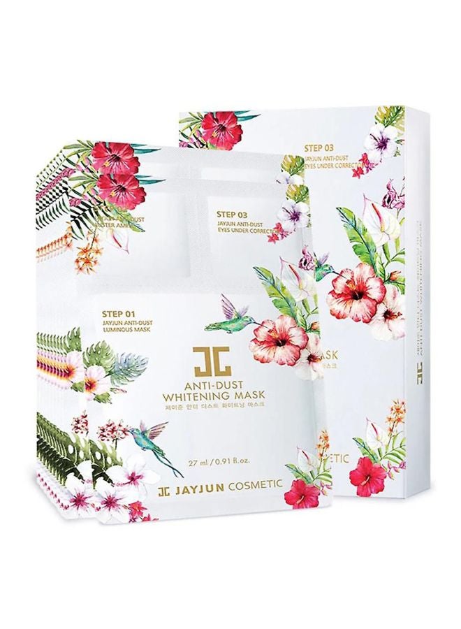 JAYJUN 10-Piece Anti-Dust Whitening Mask With Ampule And Corrector Set - Image 2