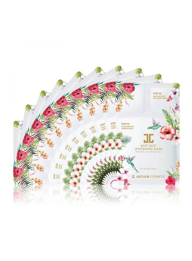 JAYJUN 10-Piece Anti-Dust Whitening Mask With Ampule And Corrector Set - Image 3
