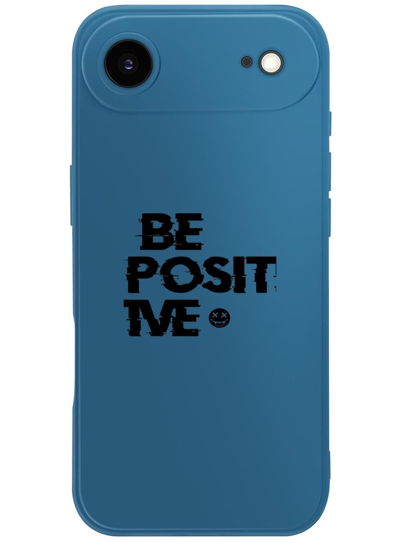 Theodor Protective Slim Fit Case Liquid Silicone Cover with Full Body Protection Anti-Scratch Shockproof Case For Apple iPhone 17 Air (Blue) be positive - Image 1