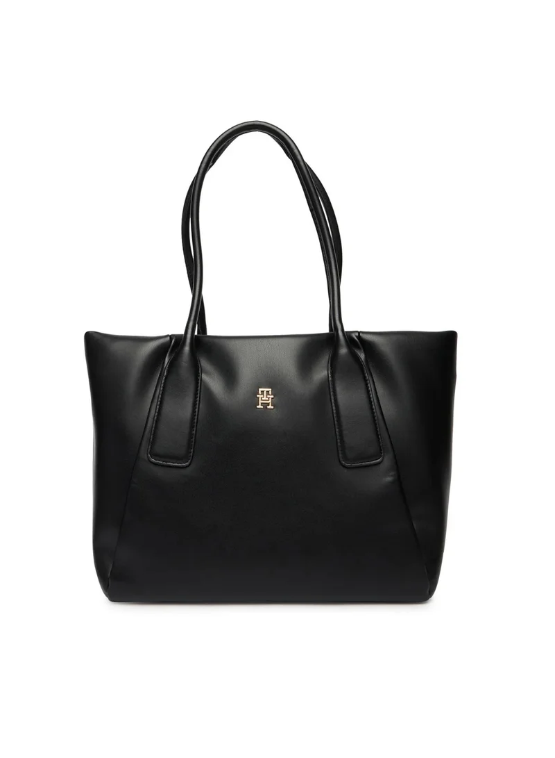 Essential Metallic Logo Tote Bag