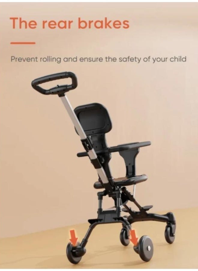 Baby Stroller Lightweight Foldable for Travel – Cabin-Friendly Trolley Pram for Kids, Perfect for Airplane Travel, Foldable Baby Stroller for Easy Storage, Ideal for Babies and Toddlers Up to 5 Years - Image 4