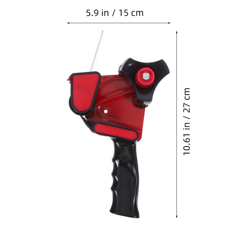 48mm Heavy Duty Handheld Tape Dispenser with Handle Pre Cut Carton Sealer for Office Warehouse Retail Packaging - Image 3