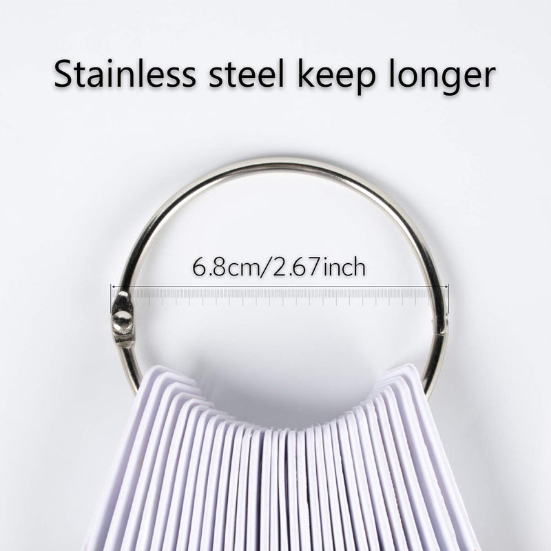 TOFAFA Hair Swatches 100% Human Hair Color Rings Testing Fashion Colors Samples 8 inch Lightest Blonde 30 PCS/Pack - Image 3