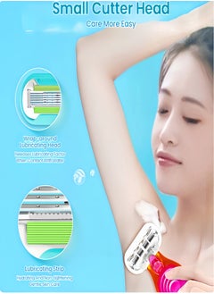 Venus Women's Body Hair Removal Razor, Avocado Blade Head, Gentle and Skin-Safe  - Image 2