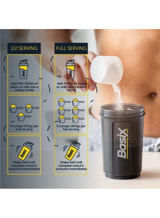 Basix Total Gainer Vanilla Whip 6 lb Tub - Image 4