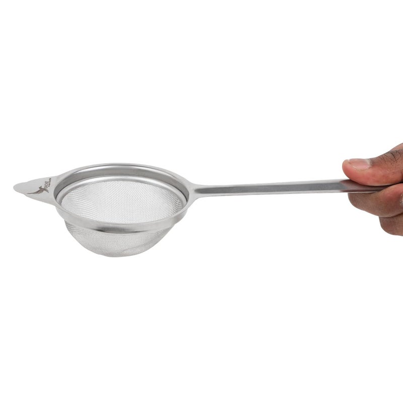 SNOKE SNOKE Stainless Steel Tea Strainer for Kitchen Strainer Stainless Steel 3 Pieces Silver  - Image 5