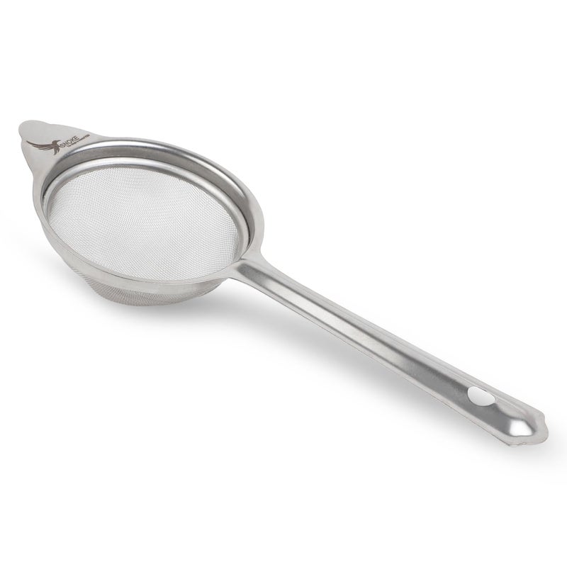 SNOKE SNOKE Stainless Steel Tea Strainer for Kitchen Strainer Stainless Steel 3 Pieces Silver  - Image 3