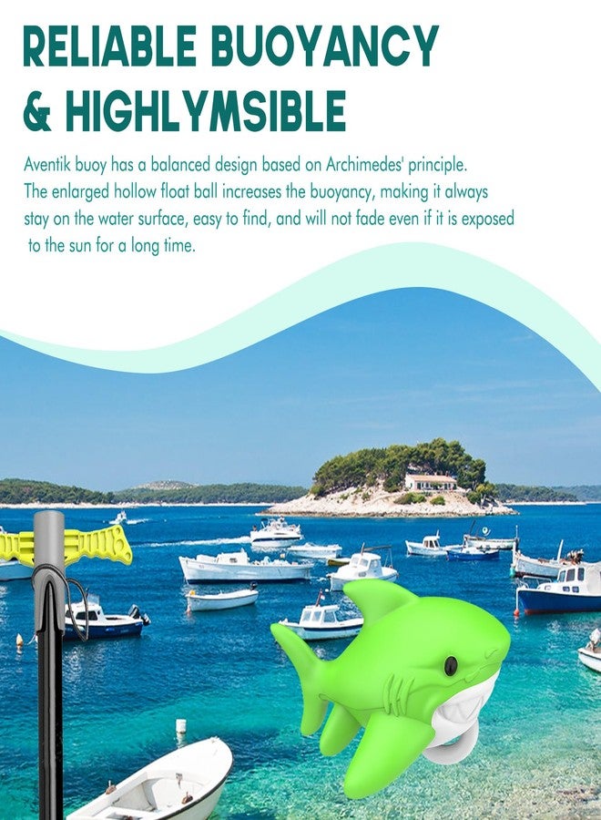 EDSRDPLT Shark-Shaped Floating Anchor Marker Buoy High-Visibility & Durable PVC Anchor Float for Kayaks, Boats & Jet Skis – Lightweight & Easy to Use Prevents Anchor Accidents in Shallow Water - Image 4