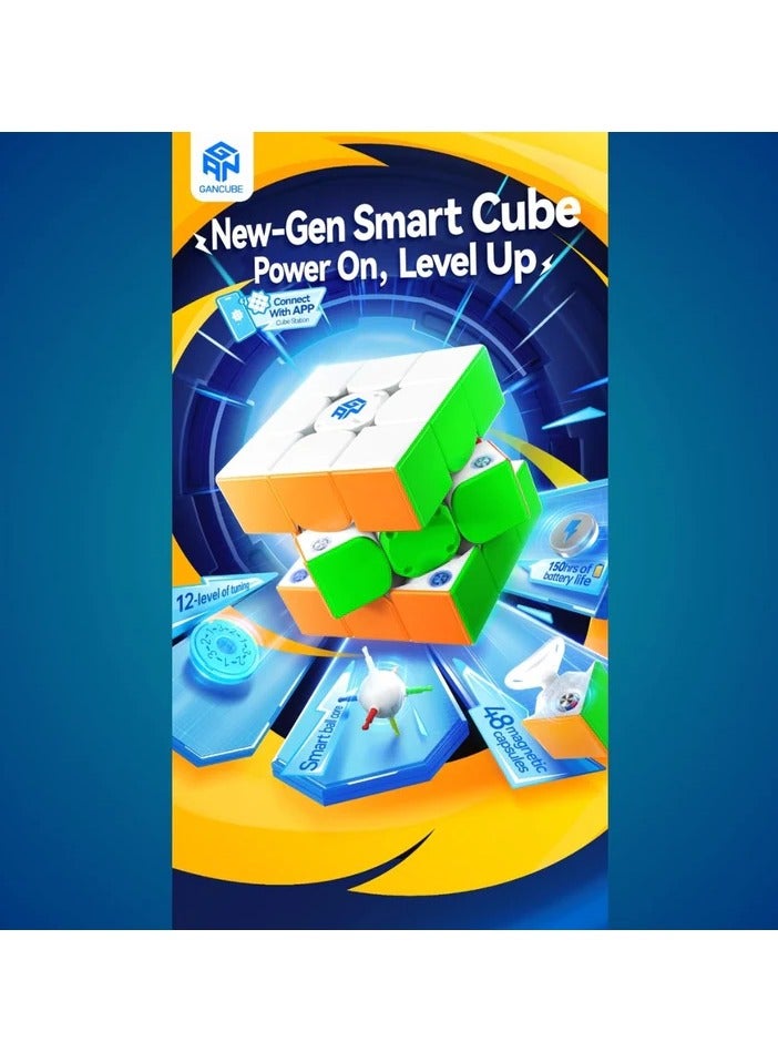 جانكيوب GAN 356 i carry E 3x3 مكعب السرعة المغناطيسي - مكعب بلوتوث ذكي - Image 4