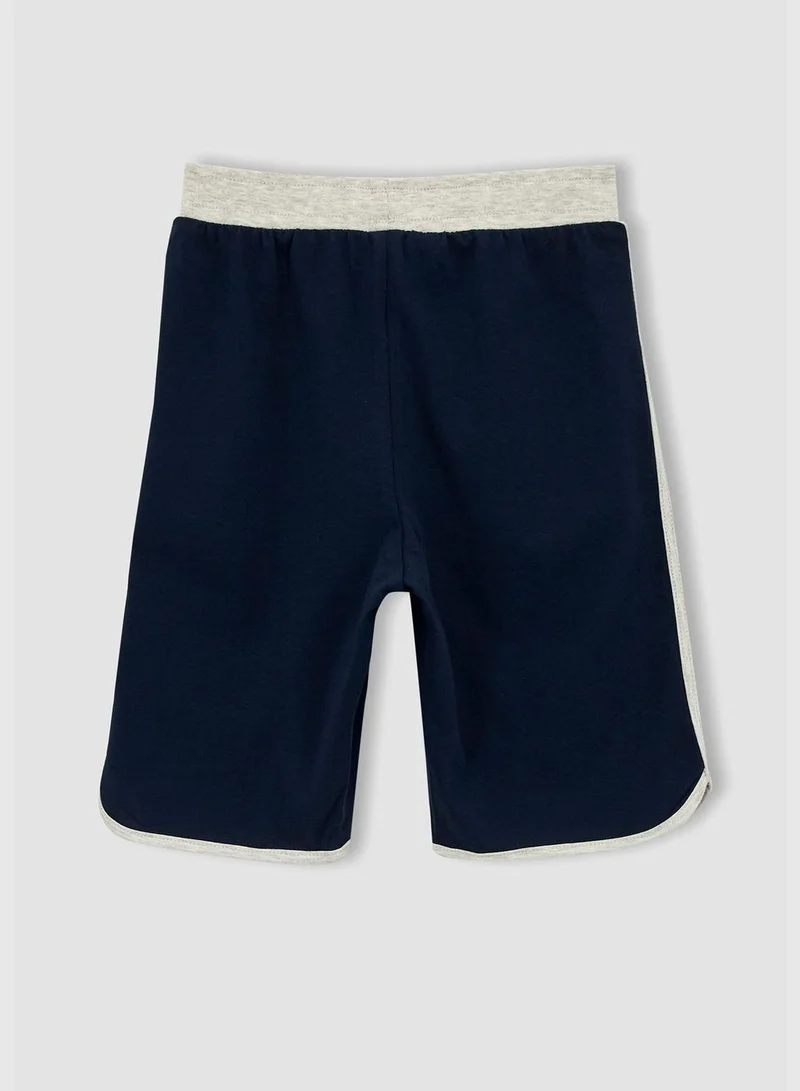 DeFacto Boy Regular Fit Crew Neck Homewear Knitted Pyjamas - 2 Pieces