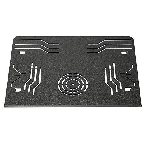 YAJNAS Ventilated Laptop Stand with ABS Material Supports Upto 15 inch Laptop, Cooling Pad, Adjustable Height with 7 Different Angles for Home, Office, Work (Pack of 1, Silver) - Image 5