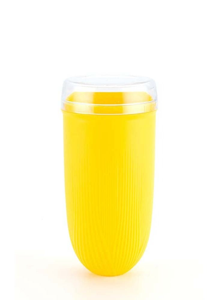 SYOSI 5Pcs Plastic Vegetable Storage Box, Lemon Tomato Grape Corn and Orange Insurance Container Fruit Food Fresh-Keeping Reusable - Image 4