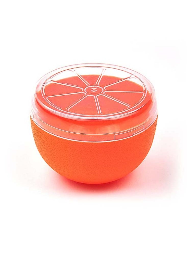 SYOSI 5Pcs Plastic Vegetable Storage Box, Lemon Tomato Grape Corn and Orange Insurance Container Fruit Food Fresh-Keeping Reusable - Image 3