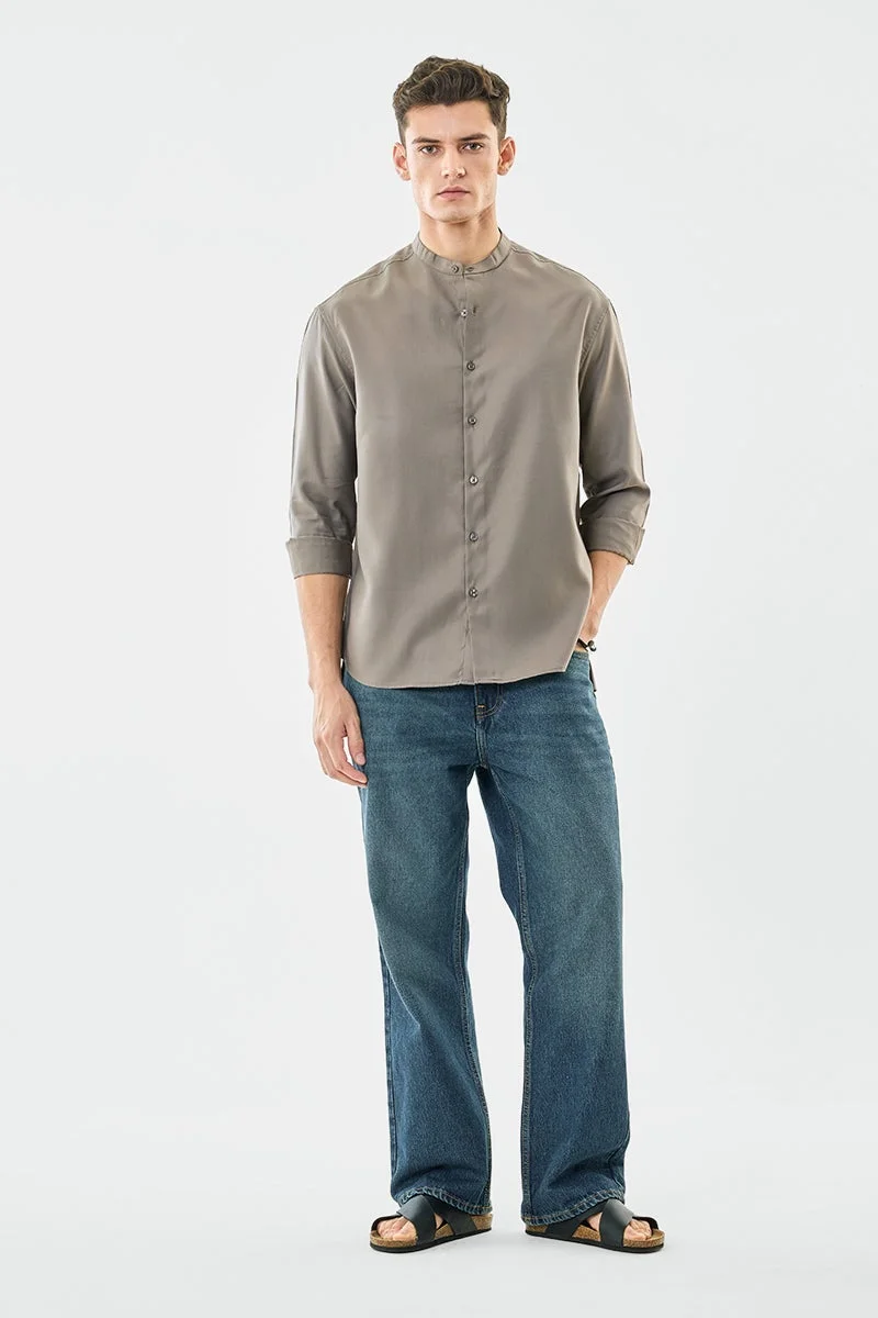 SNITCH Oversized Mandarin Shirt