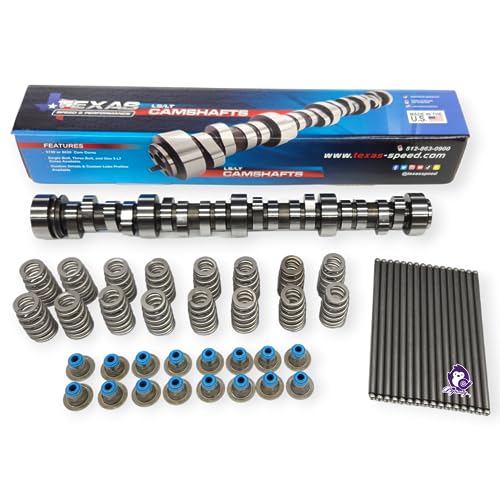 Dynosty Texas Speed TSP Stage 2 Low Lift Truck Cam Kit with Springs Seals Pushrods LS Camshaft 4.8 5.3 6.0 6.2 Vortec 1999-2013 - Image 1