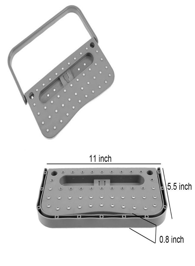 Laugh Cat 4 Pack Hanging Plastic Shoe Rack Wall Mount Creative Folding Organizer Camper Shoes Storage Shelf Adhesive Shoe Holder For Door - Image 4