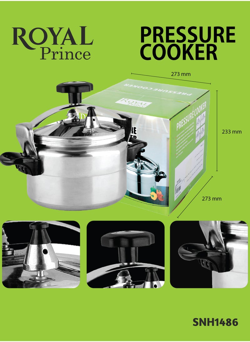 Royal Prince Aluminium Pressure Cooker 9 Liter Arabic Cooker SNH1486 Silver Color - pzsku/ZAFF7EFEB026BD808A403Z/45/_/1732111224/c10a6707-e6a7-4852-b8ed-3bc5c5fccc4e