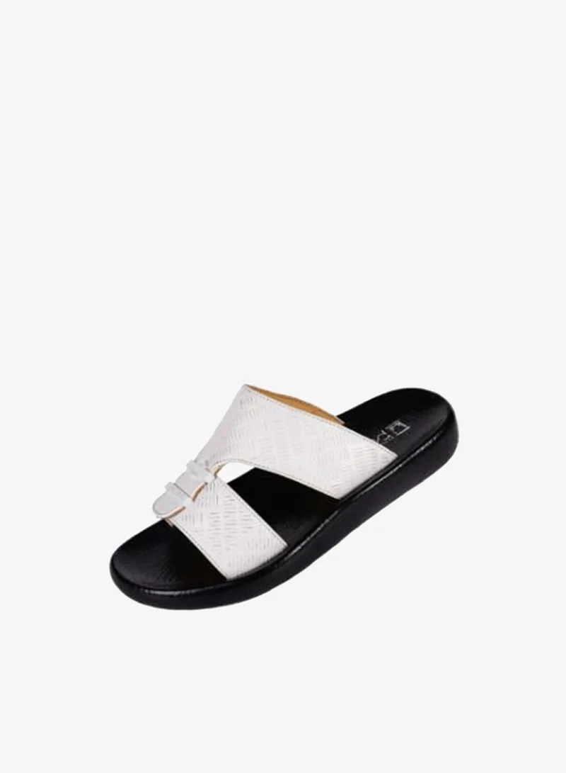 barjeel uno 008-3573 Barjeel Uno Boys Arabic Sandals B-63073 White