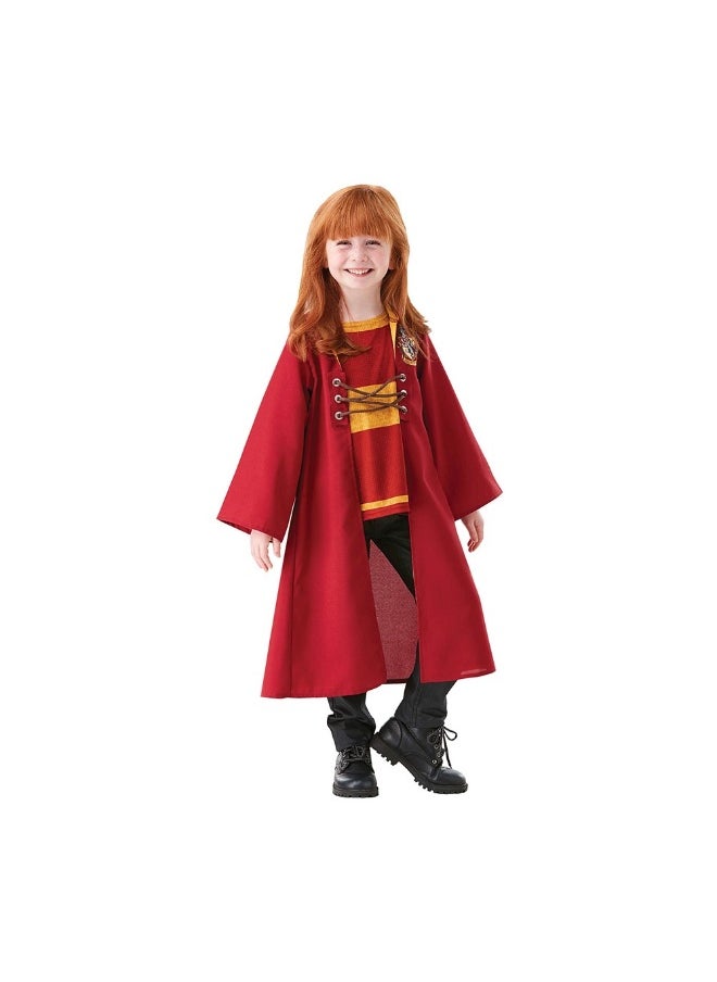RUBIE'S - Harry Potter Quidditch Deluxe Hooded Robe For Kids - Image 1