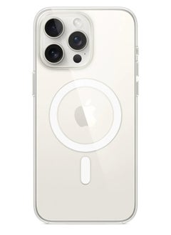 Generic Magsafe Case for iPhone 11 Pro Magsafe Clear Cover Magnetic Wireless Charging Support, Shockproof Protection, Scratch-Resistant for iPhone 11 Pro - Clear  - Image 3