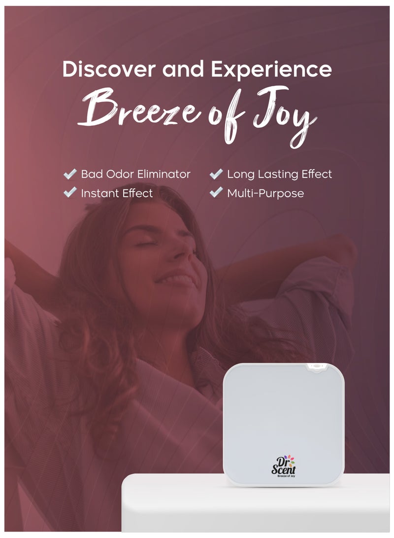 Dr Scent Essential Oil Diffuser Machine Mini (White) - Image 4