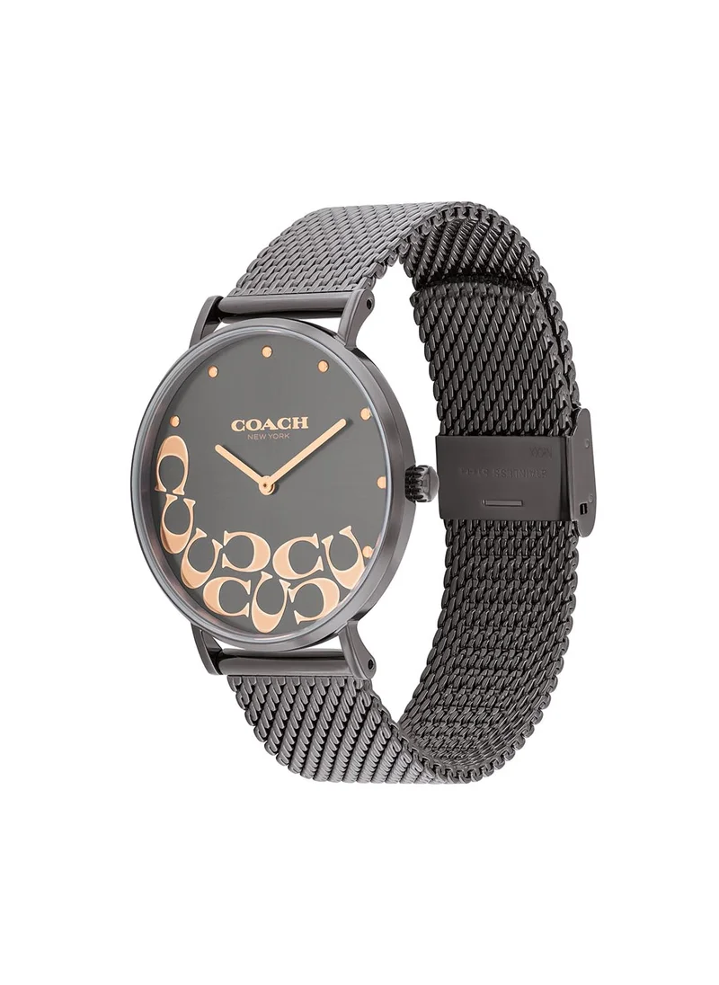 كوتش Perry Steel Strap Analog Watch