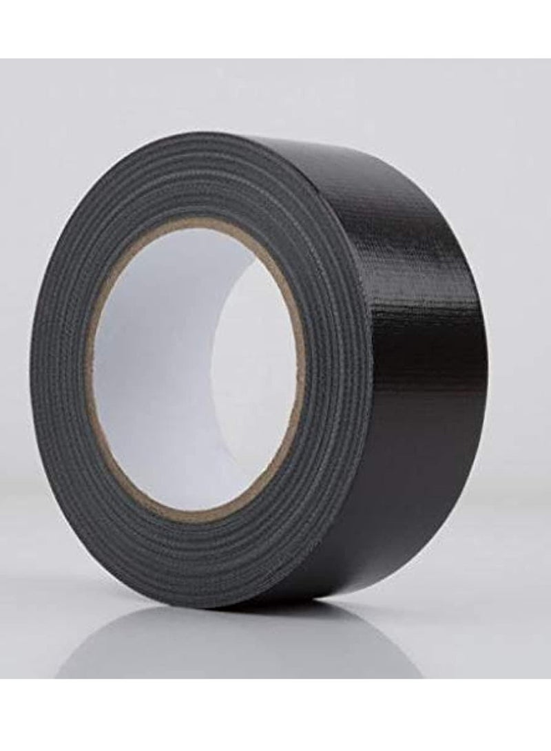 Black adhesive tape - 50 meters
