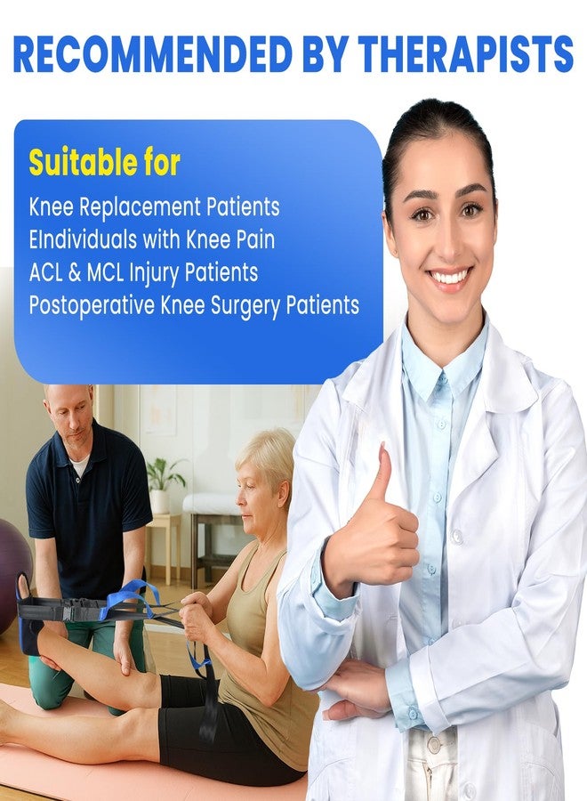 JWHOO Knee Replacement Recovery Aids - Soft Knee Surgery Recovery Equipment Rehabilitation Equipment For ACL PCL MCL Knee Surgery, Improve Mobility & Flexibility - Image 2