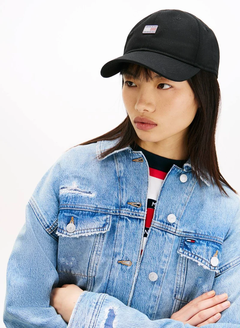 TOMMY JEANS  Heritage Plaque Baseball Cap  | Best Price UAE