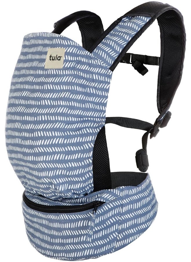 TULA Tula Ba Lite Compact Baby Carrier, Ultra Compact and Lightweight, Convenient Carry Pouch, Ergonomic and Multiple Positions for 12 – 30 pounds (Beyond)  - Image 1