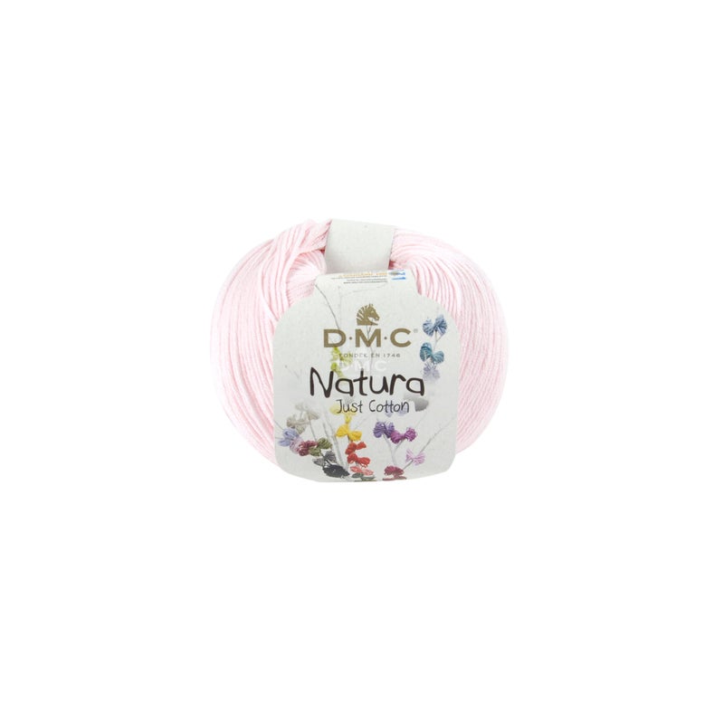 DMC Natura Yarn 100 Cotton Rose Layette N06 50g