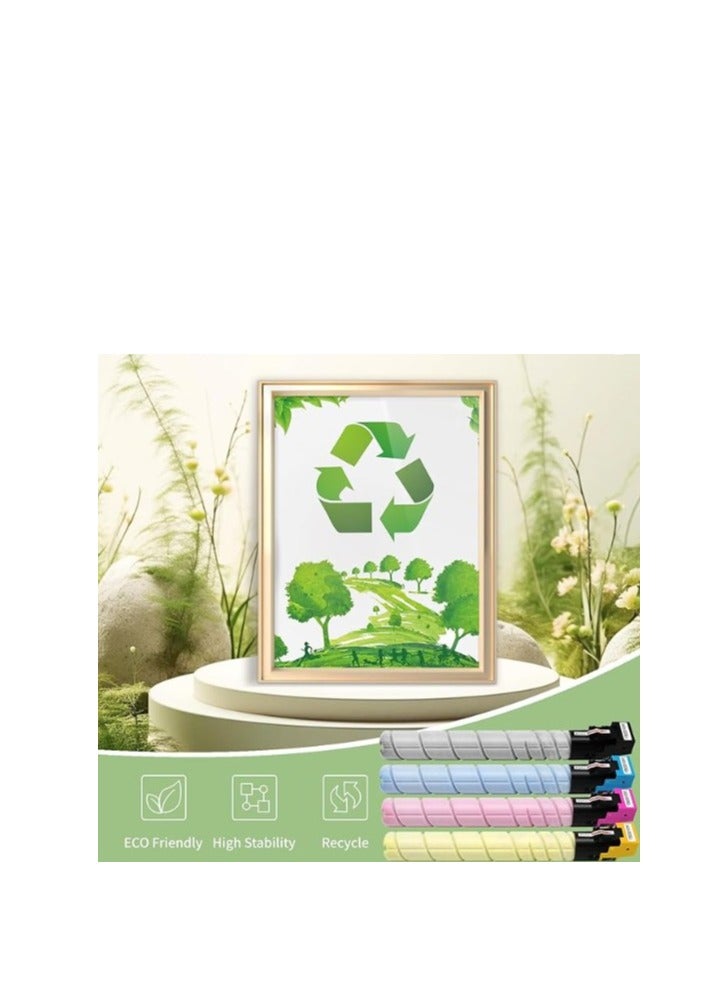 Terabyte TN328 TN-328 Toner Cartridge TN328K TN328C TN328M TN328Y Compatible Konica Minolta TN328 Toner use for Konica Minolta Bizhub C250i C300i C360i C450i C550i C650i C7130i Printer - Image 4