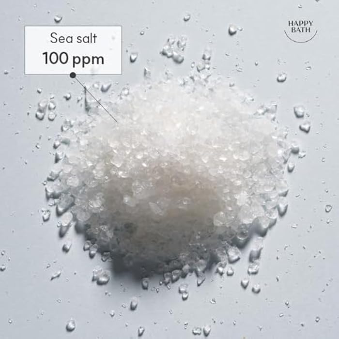 HAPPY BATH Deep Sea Salt Facial Cleanser, Exfoliating Face wash with Cellulose beads, Combination to Oily Skin, Korean Foaming Face Cleanser, Gentle Formula for Daily Use, 5.29 Fl Oz. - Image 3