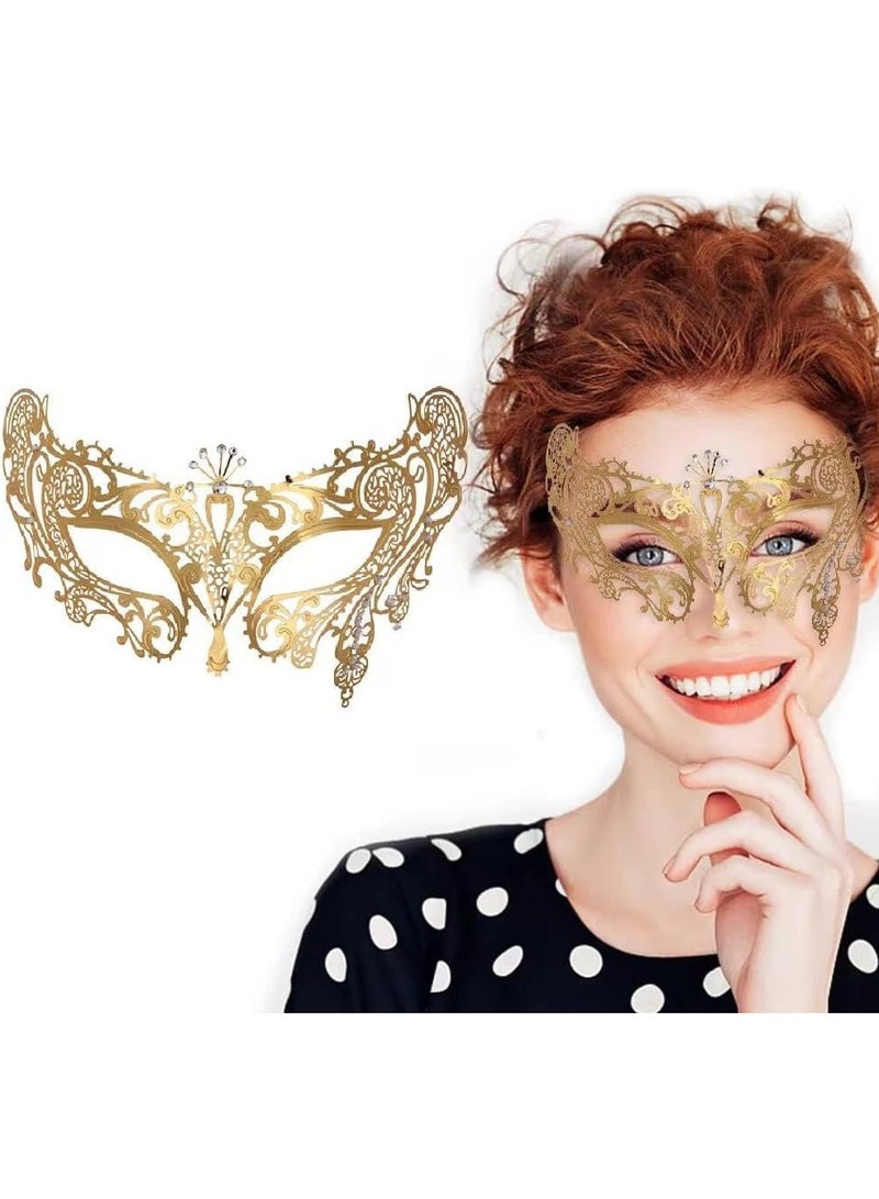 Excefore Womens Masquerade Ball Lace Mask Masquerade Carnival Party Ball Face Eye Masky - Image 1
