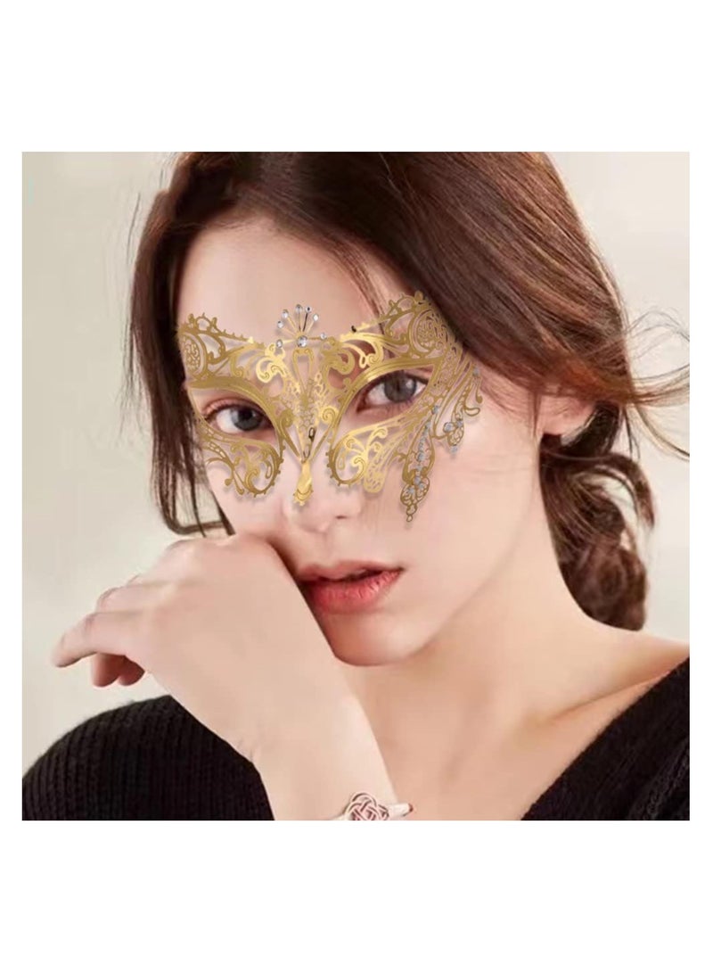 Excefore Womens Masquerade Ball Lace Mask Masquerade Carnival Party Ball Face Eye Masky - Image 2