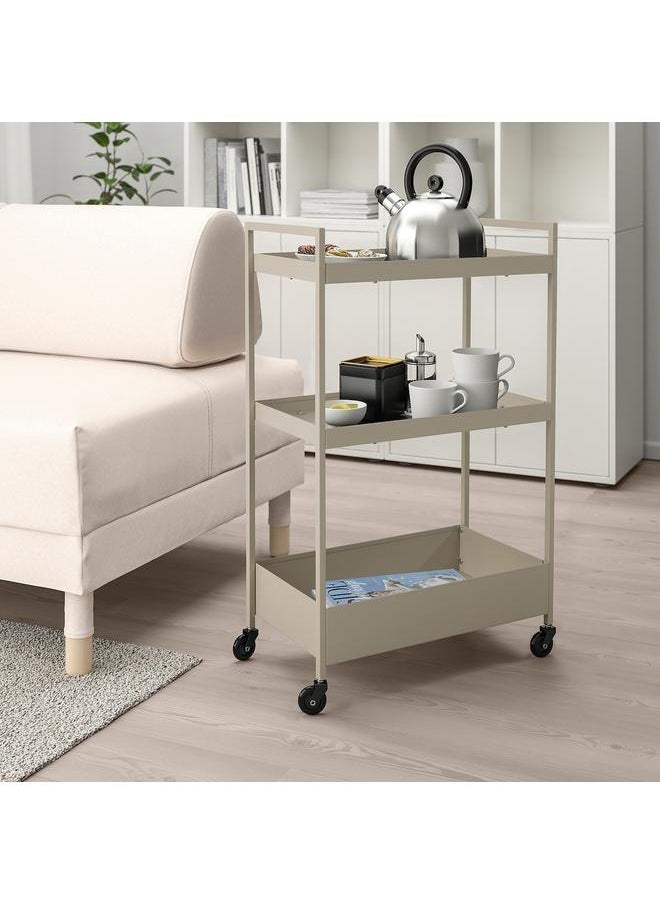 Generic Trolley, beige, 50.5x30x83 cm  - Image 2