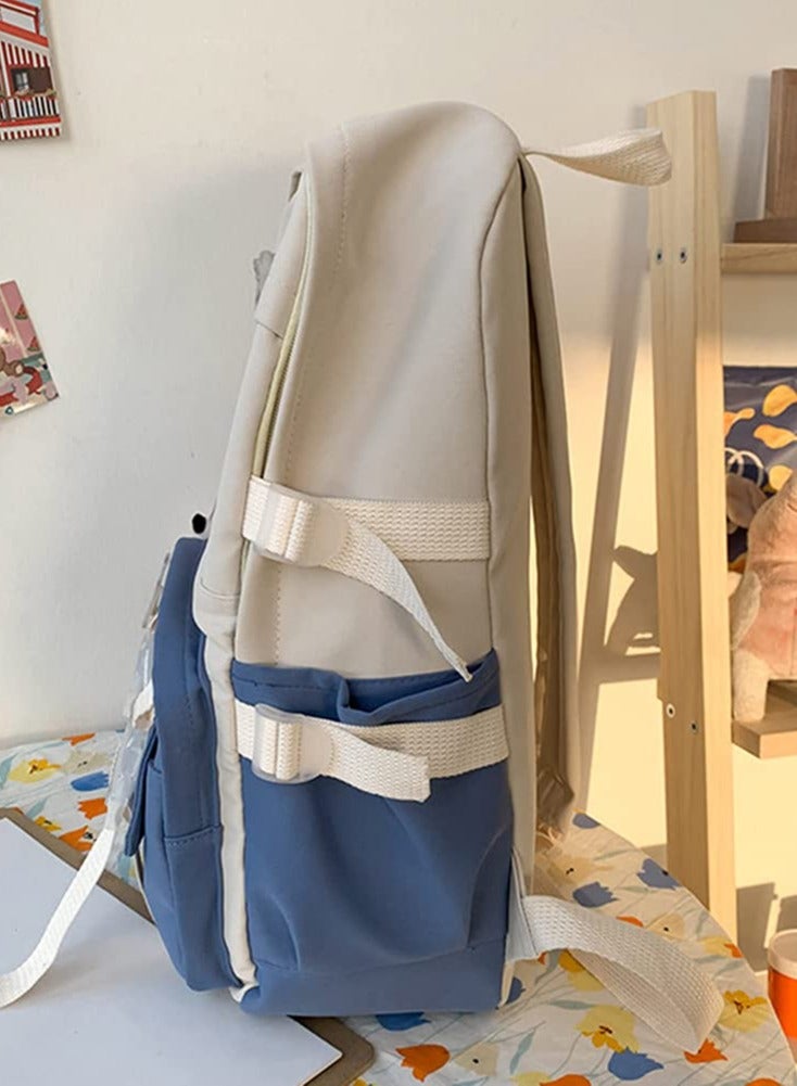 KASTWAVE Student Kawaii Backpacks For Teen Girls, Fashion   Bookbag, Kawaii Backpack with Kawaii Pin and Accessories,   Kawaii Backpack for School (1 pendant)… - Image 3