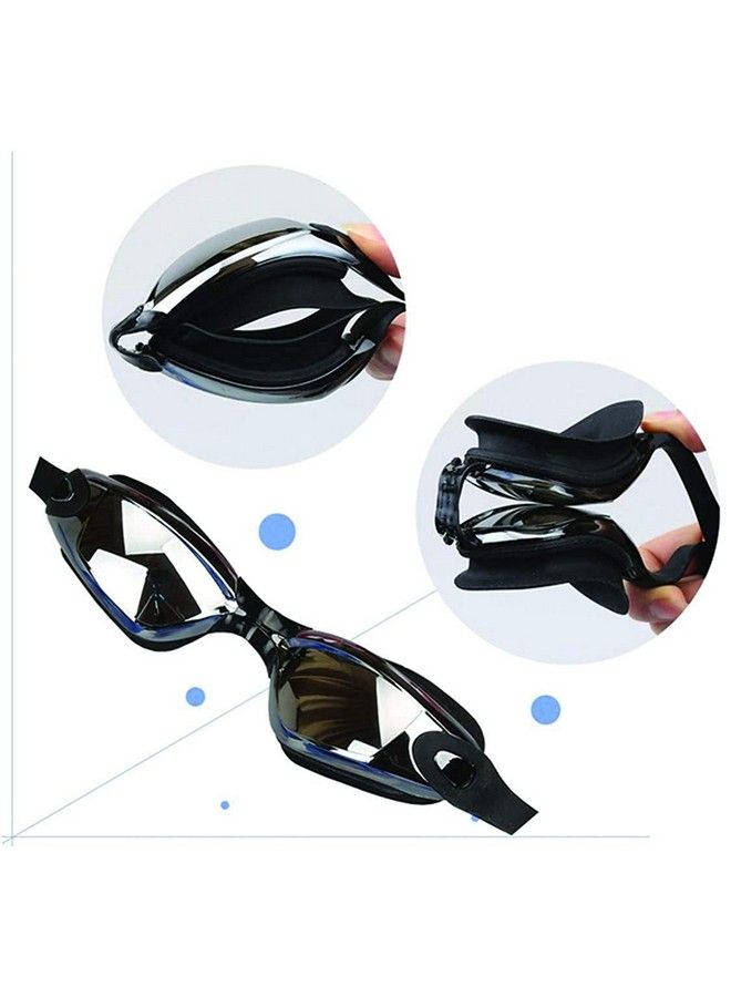 AREO Adults Mens Womens Kids Adjustable Silicon Swimming Goggle Non Fogging Anti Uv Eye Protection Swim Kids Swimming Goggle - Image 3