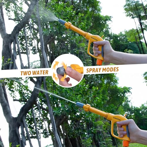 EP EXERCISE N PLAY Kids Clean Car - Kids Car Washer Toys with Scraper Sponge Towel - Toddler Pretend Playing Tools Car Wash Gun Manual Pressure - Role Playing Toy Gift for Boys Girls - Image 4