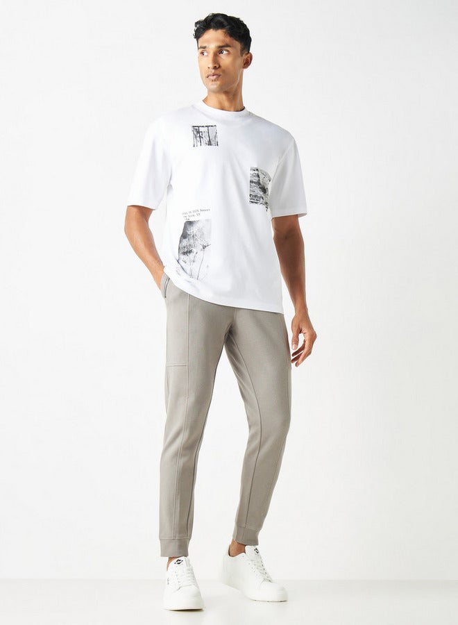 Iconic Mosean Joggers with Drawstring Closure and Pockets - Image 2