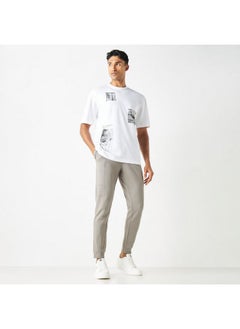 Iconic Iconic Mosean Joggers with Drawstring Closure and Pockets  - Image 2