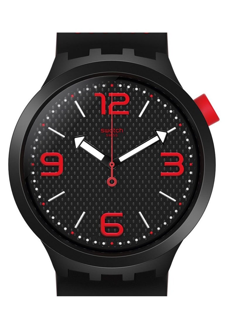 Swatch Unisex Bbblood Quartz Movement Water Resistant Wrist Watch - 47 Mm - Image 1