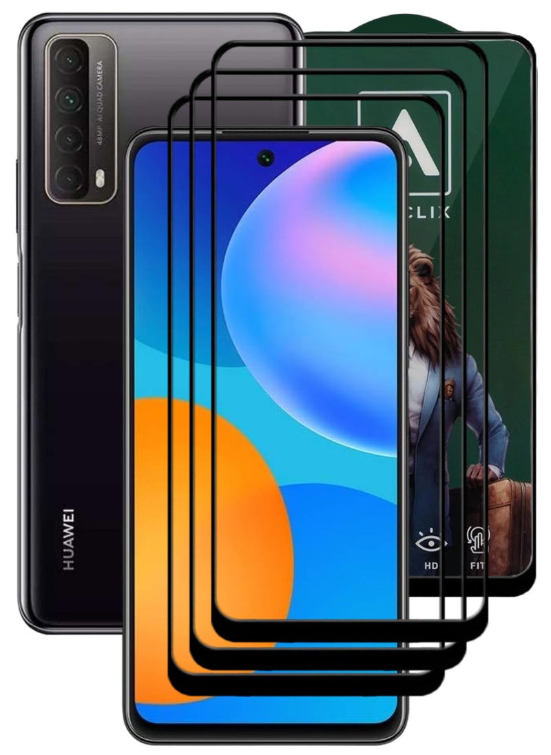 أكاليكس 3 قطع، حماية شاشة،  لهاتف هواوي Y7a  ، جودة ممتازة. - Image 1
