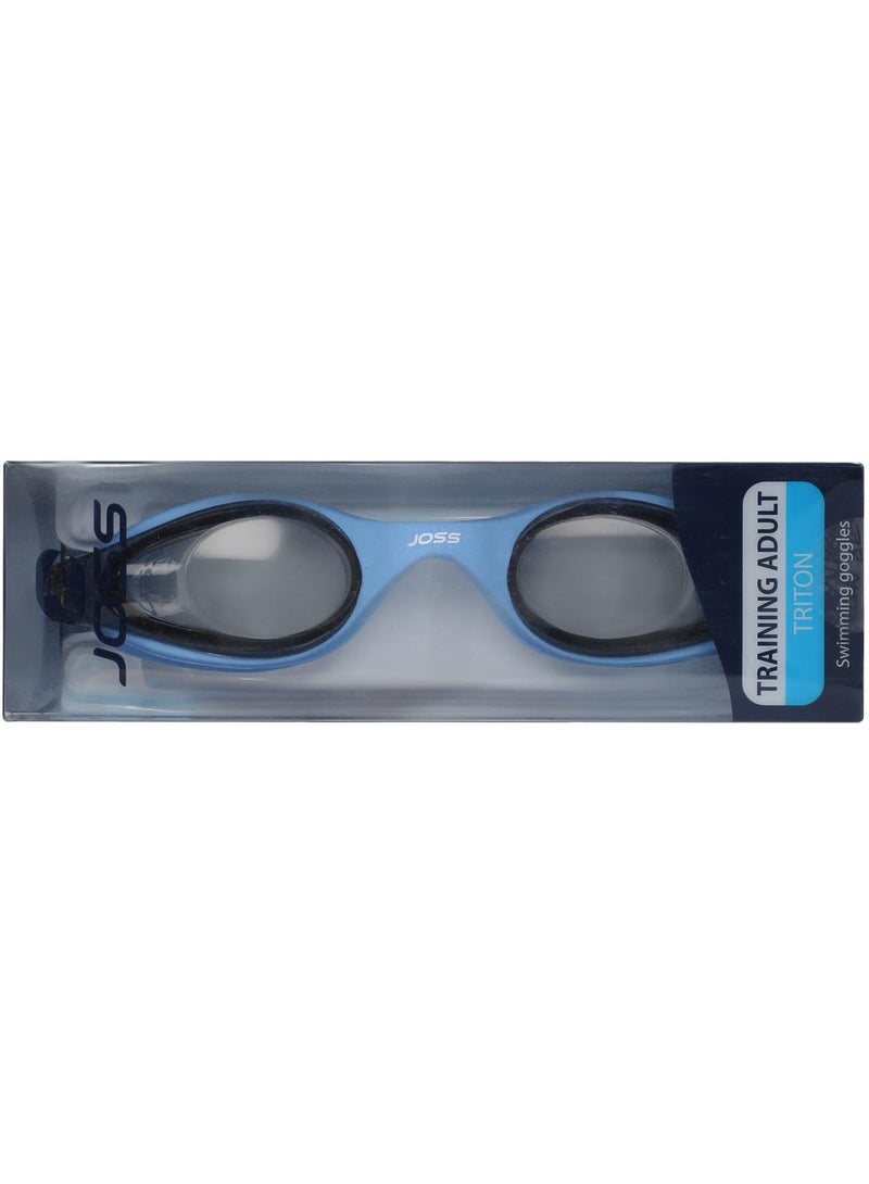 Joss Triton Adult Swimming Goggles – Light Blue, One Size, Anti-Fog, UV Protection, Adjustable Strap for Secure Fit, Ideal for Pool and Open Water Swimming - Image 5