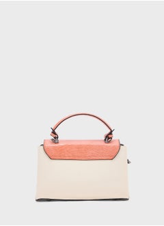 ELLA Metal Clasp Satchel Bag  - Image 2