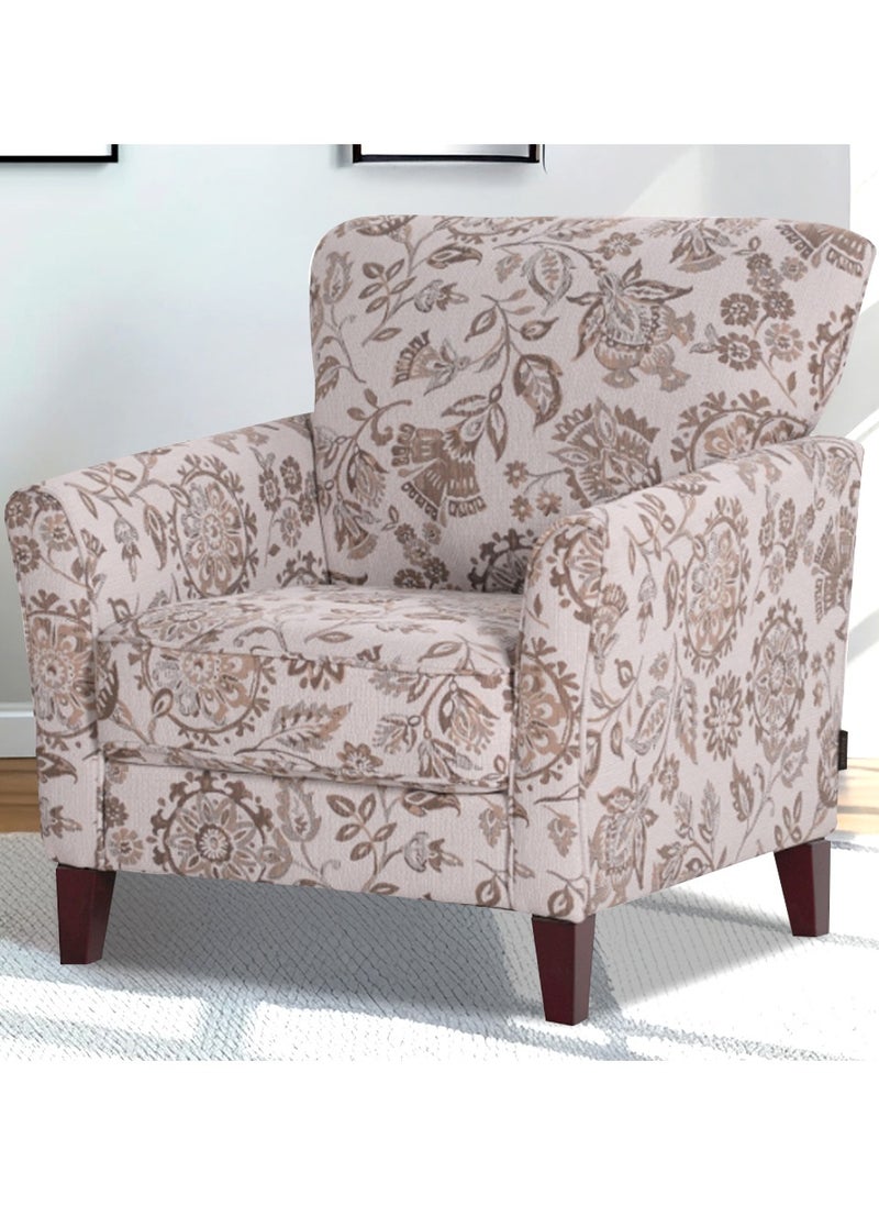 ROYALOAK Oliver Single Seater Sofa – Comfortable Fabric Armchair for Living Room, Durable & Compact Design  - Image 2