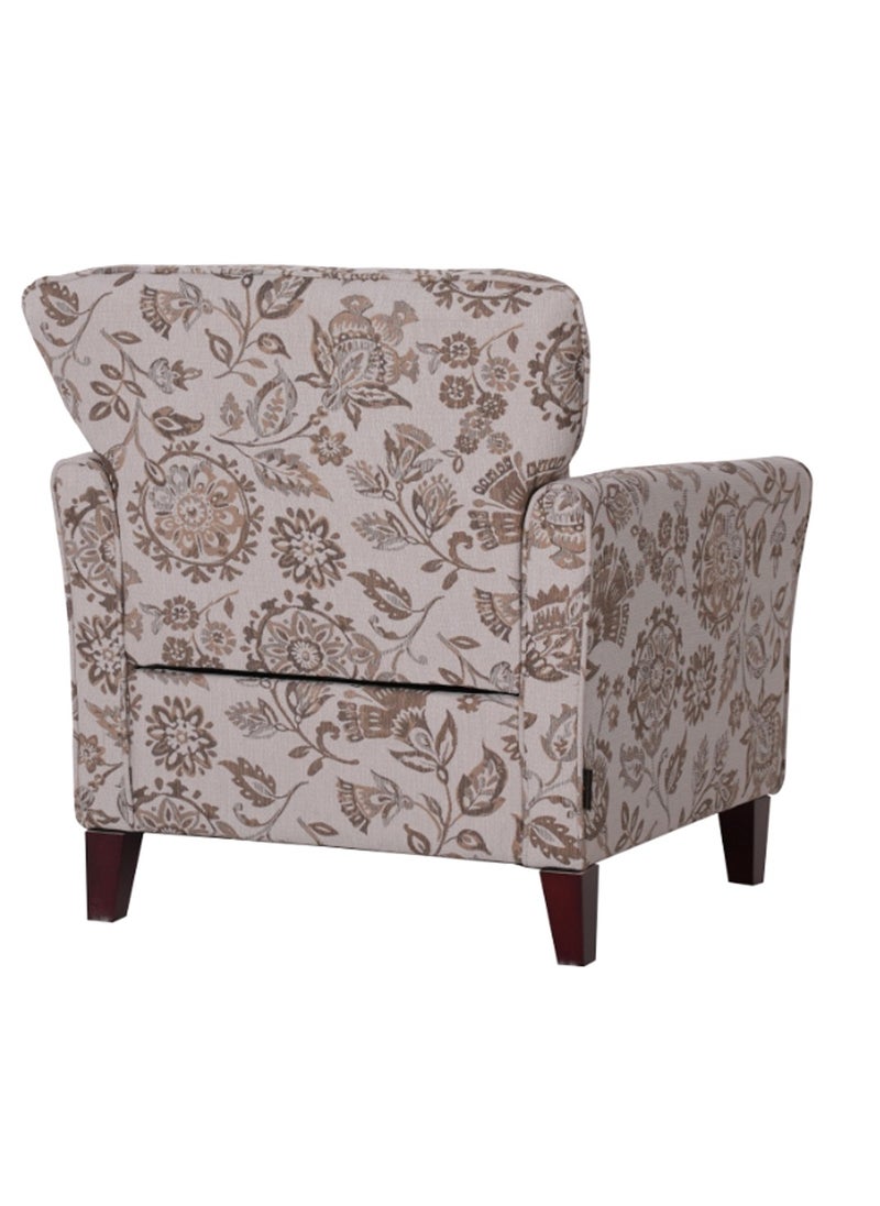 ROYALOAK Oliver Single Seater Sofa – Comfortable Fabric Armchair for Living Room, Durable & Compact Design  - Image 3