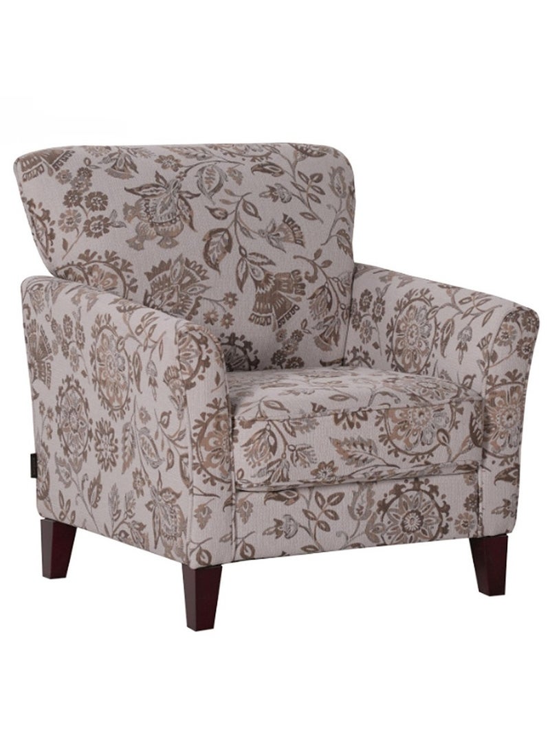 ROYALOAK Oliver Single Seater Sofa – Comfortable Fabric Armchair for Living Room, Durable & Compact Design  - Image 1